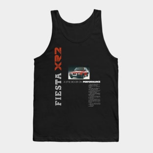 FORD FIESTA XR2 - advert Tank Top